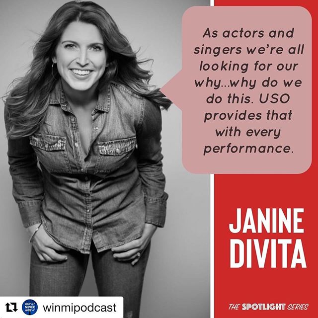 Happy Veterans Day. One of the greatest honors of my life has been directing the @usoshowtroupe and showing support and thanks for our heroes through music. Big thanks to @winmipodcast for the interview and for bringing awareness to Military Apprecia