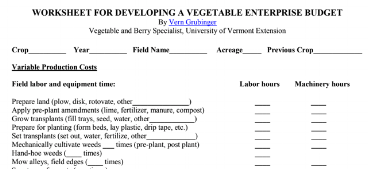 This is Vern Grubinger’s original spreadsheet. Click to view this PDF.