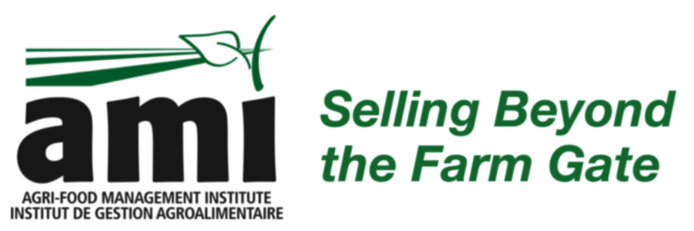 AMI Logo and Title Selling Beyond the Farm Gate. Links to site home page.