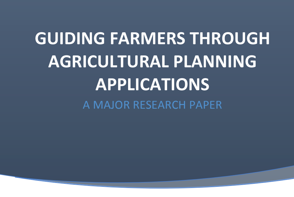 This research report accompanies the GHFFA guide, and reviews the current situation for producers in Ontario. Click to view PDF.