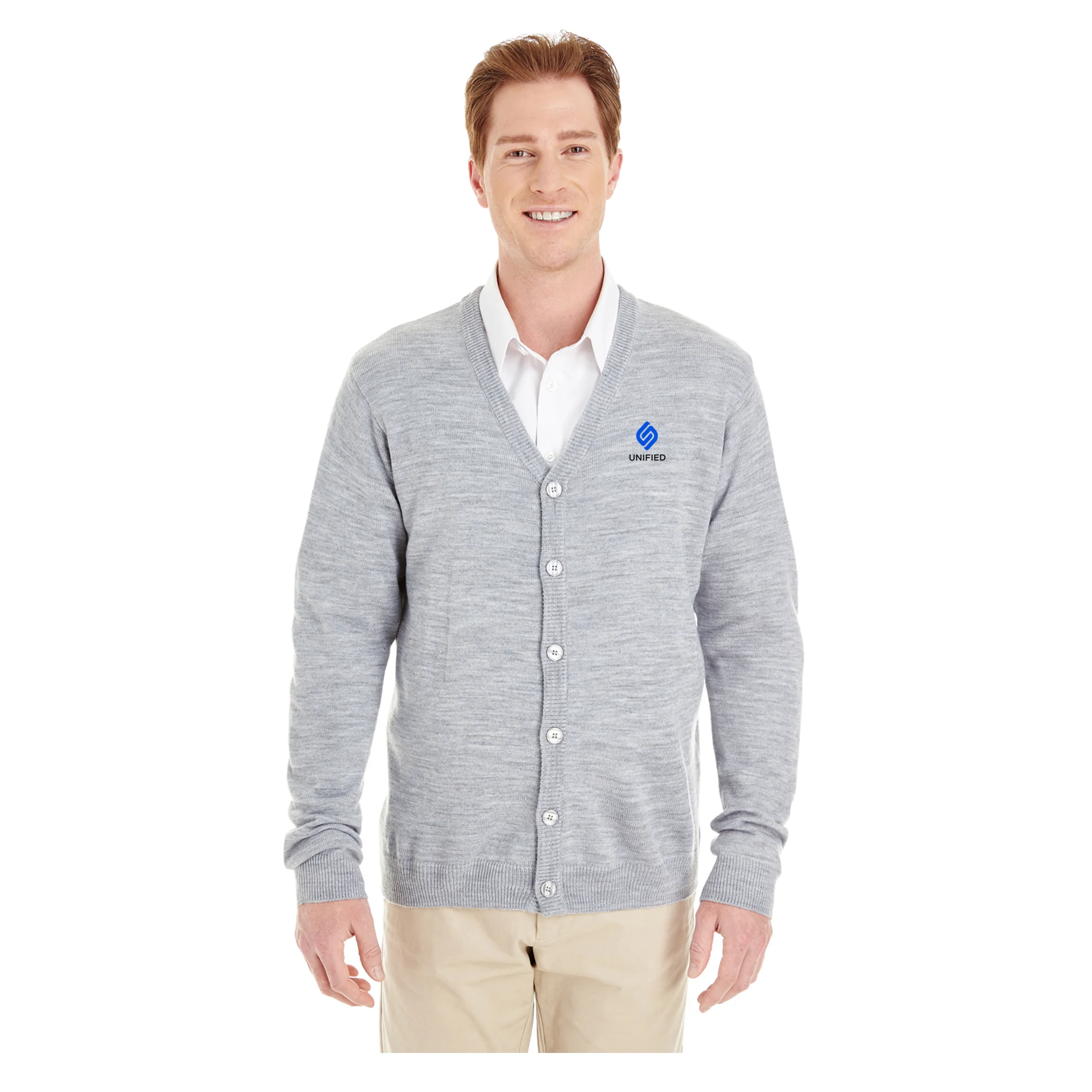 M425 Unisex Cardigan Grey.jpg