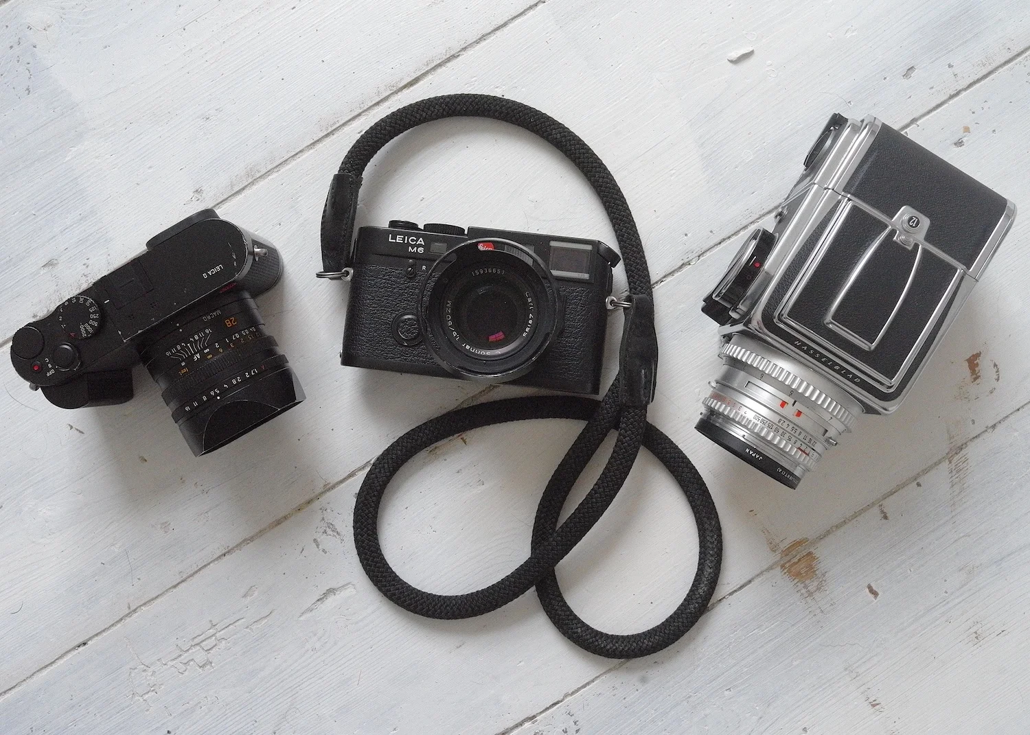 - shot three different ways -