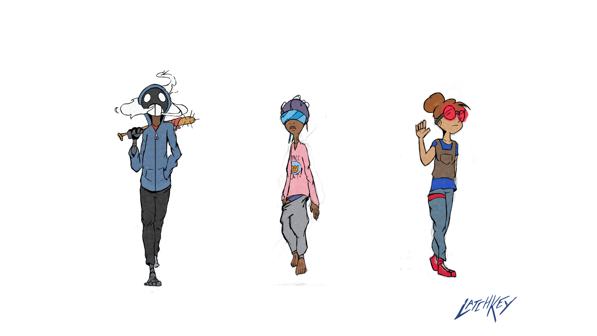 LatchKey Classes (from left to right): Siphon, Mastermind, Engineer
