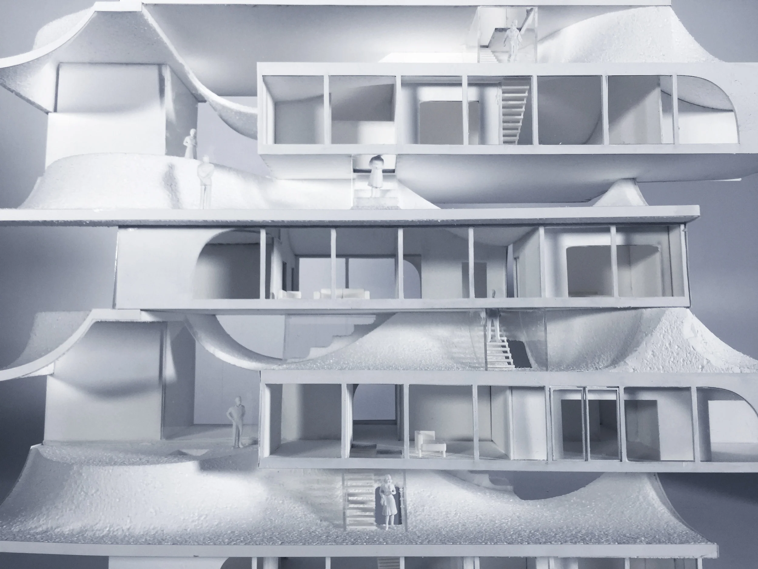 model view from urban side