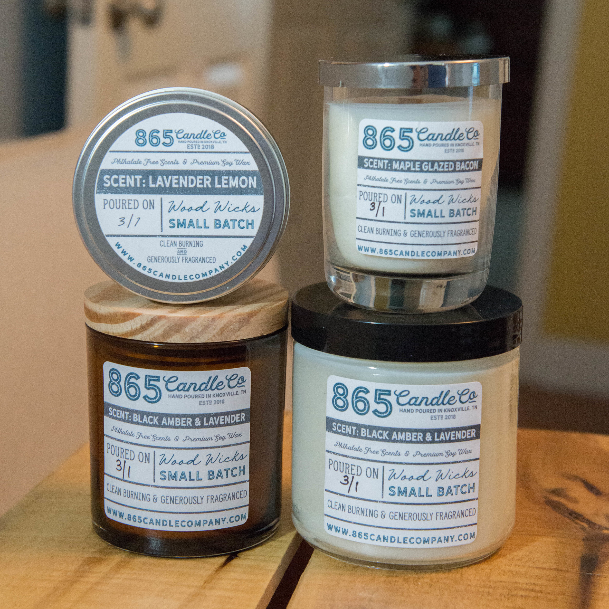 865 Candle Company Launch Day Soy Candle Company