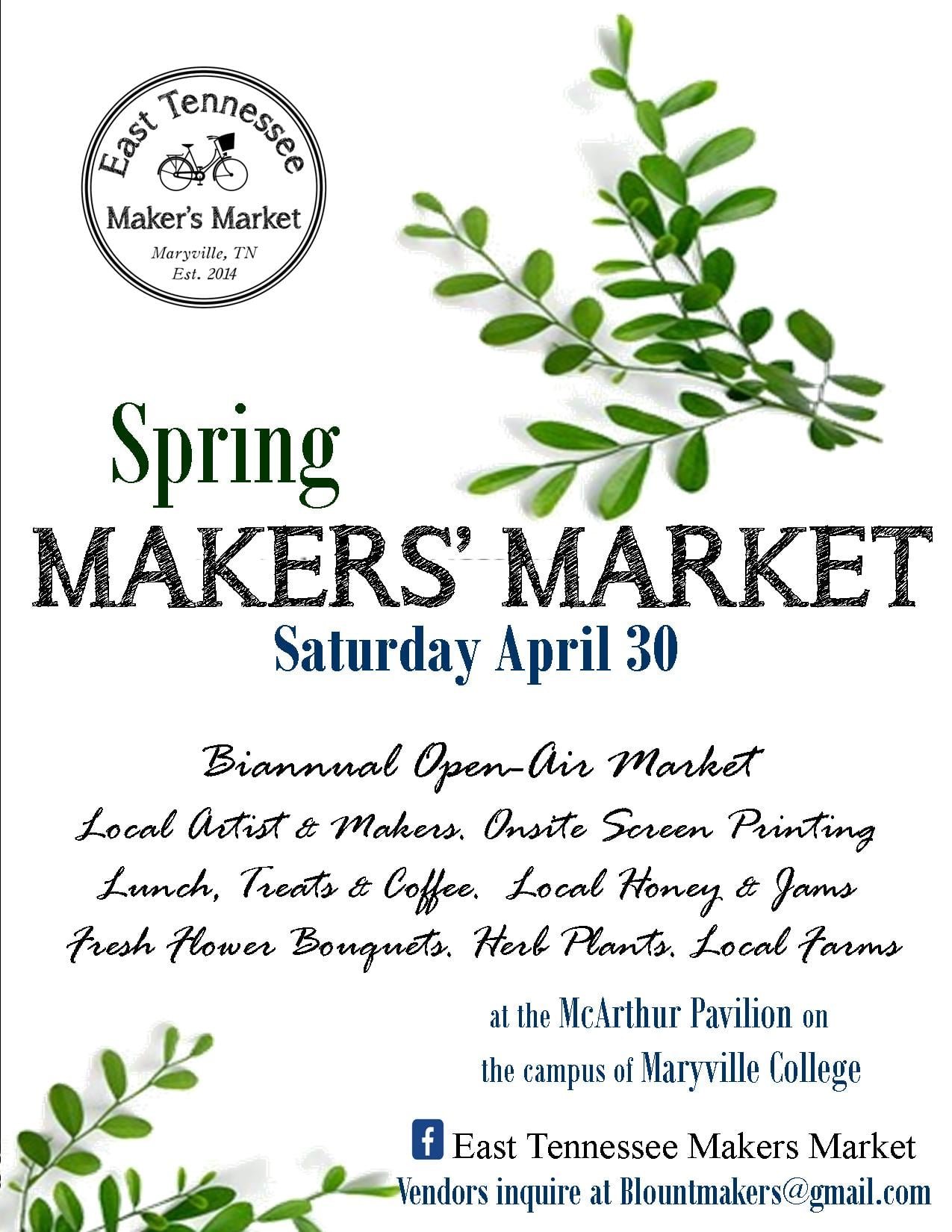 East Tennessee Maker's Market Maryville College — 865 Candle Company