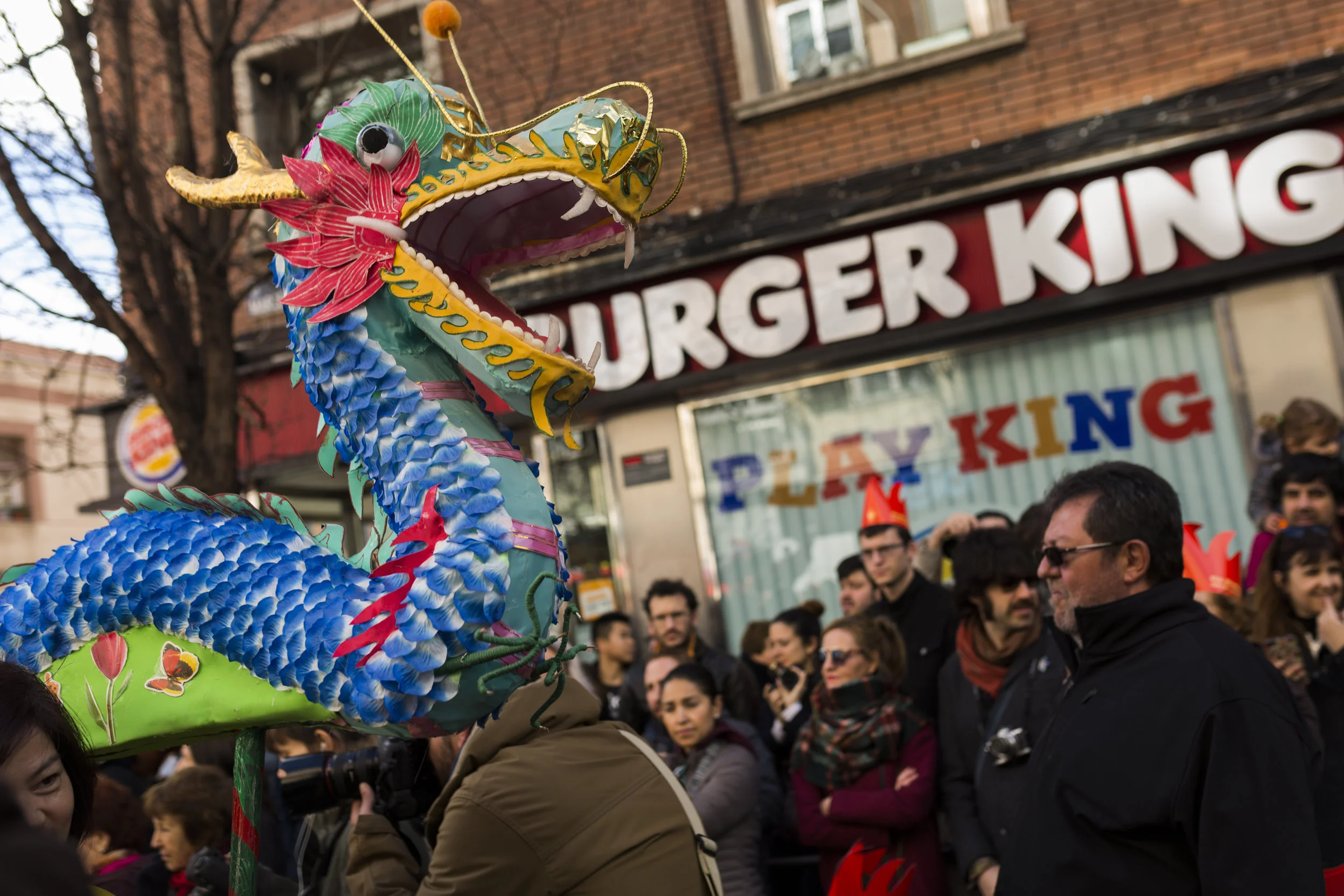 Chinese New Year celebration in Madrid