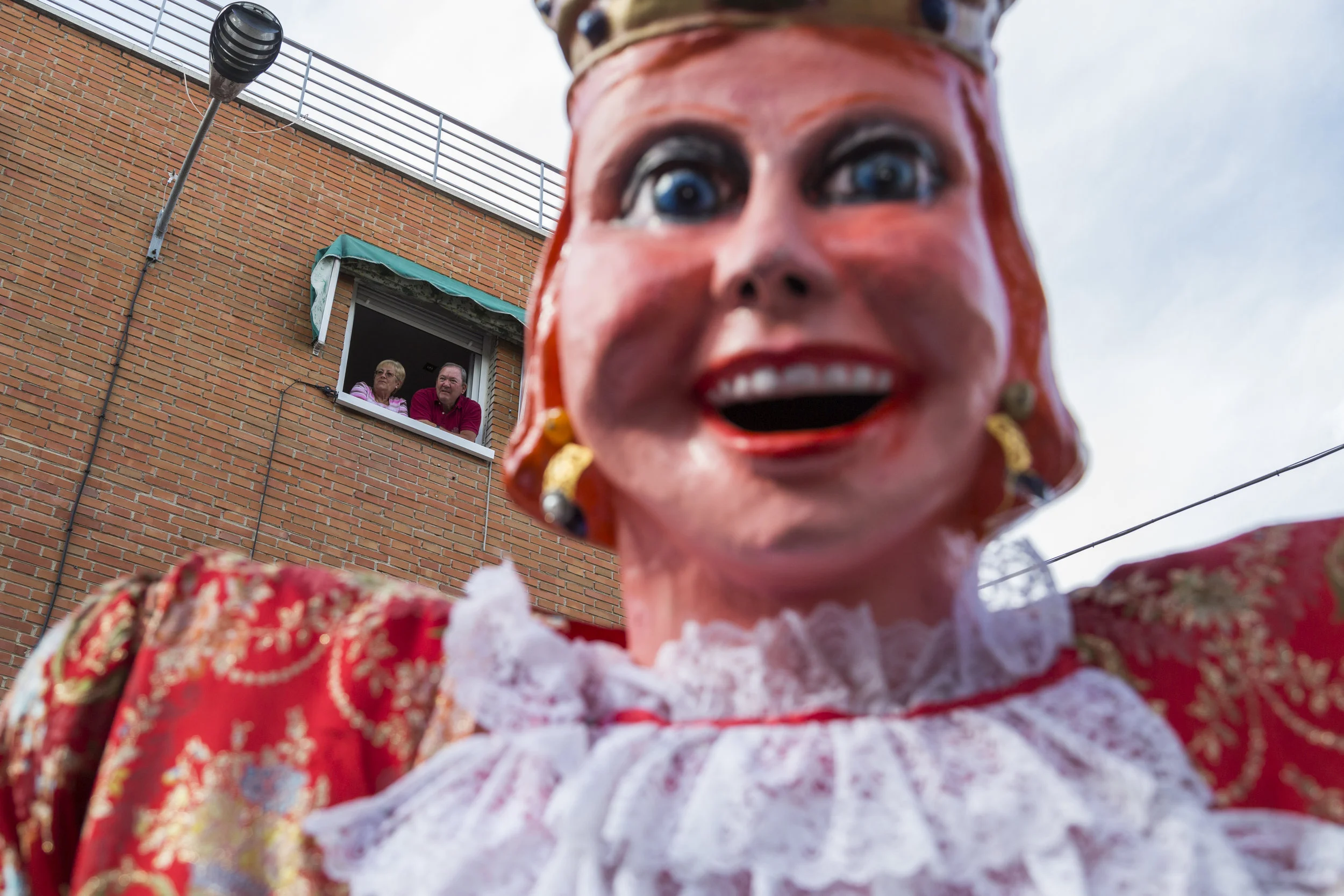 ‘Gigantes y Cabezudos’ (Giants and big headeds) in the festivity of Fuencarral