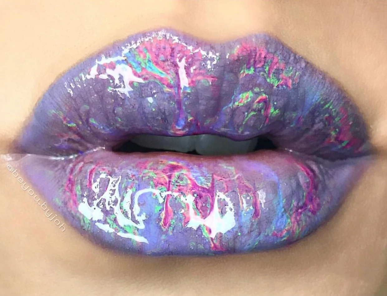 Unicorn tears Purple, pinks & holographic
