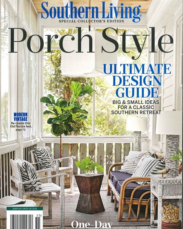 Honored to grace the cover of @southernlivingmag. 
Photo: @briewilliams Styling: @lizstrongstyle #starrsanforddesign #starrstyle