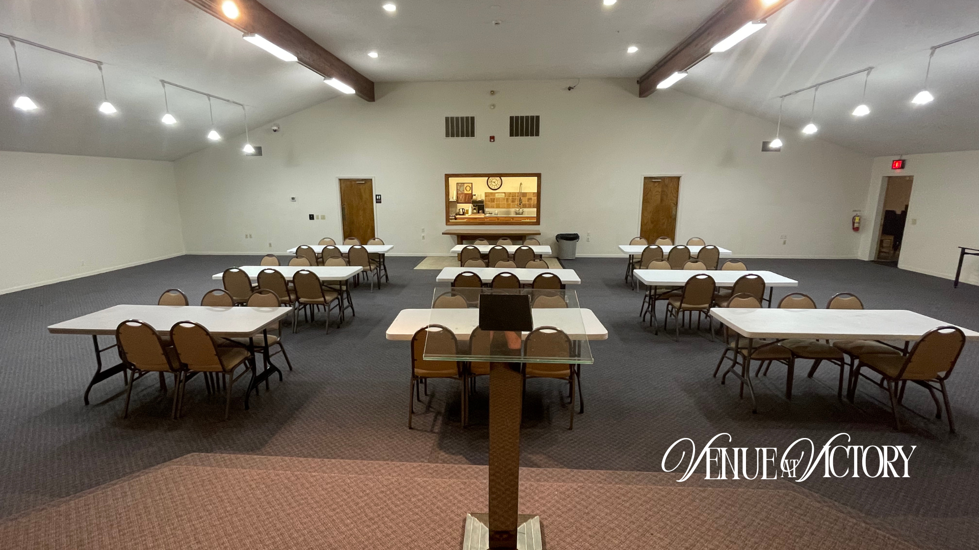 Fellowship Hall (from stage)