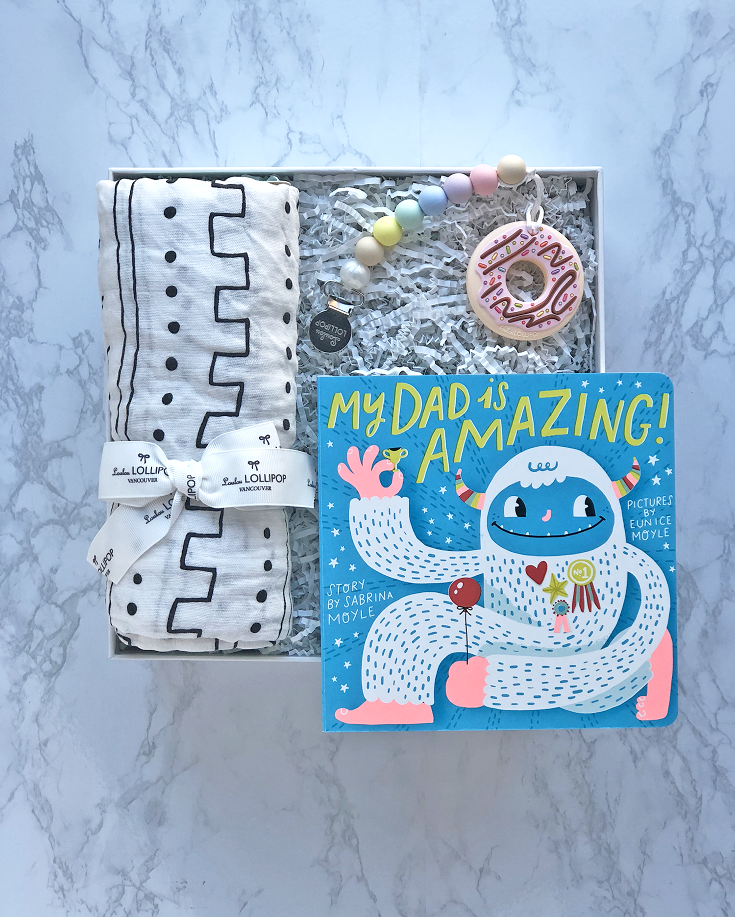 Good Gift Delivered Gift Boxes Fort Worth Donuts with Dads Baby Gift Box