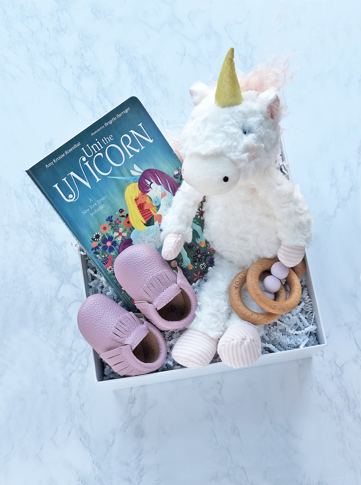 Good Gift Delivered Gift Boxes Fort Worth Uni the Unicorn Gift Box
