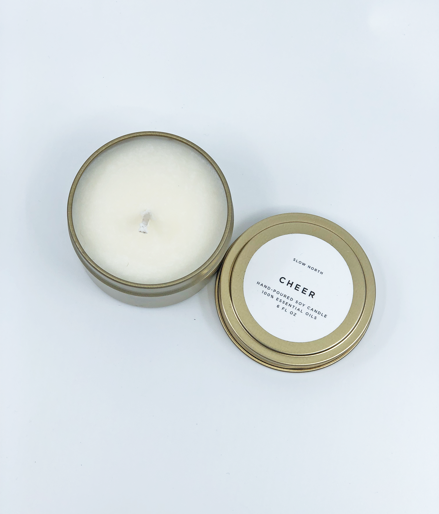 Good Gift Delivered Gift Box Slow North Travel Candle Tin