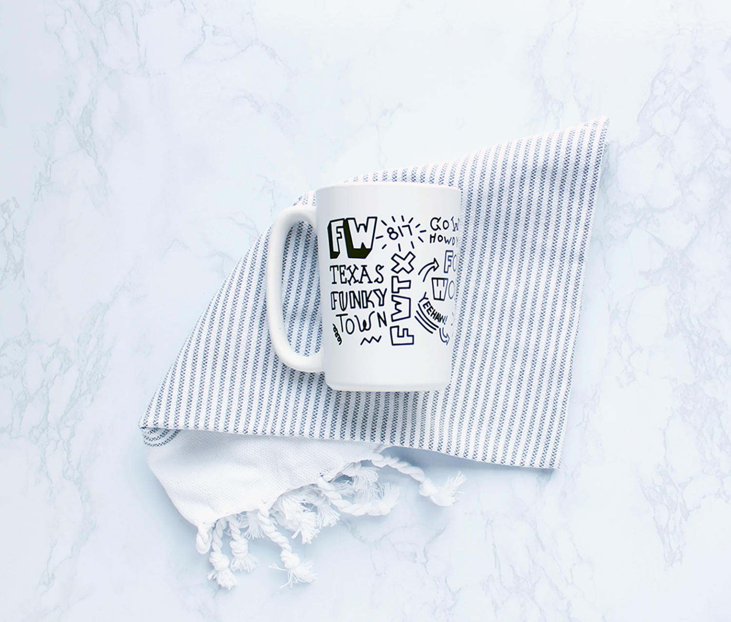 Good Gift Delivered Gift Boxes Fort Worth Locals Doodle Mug