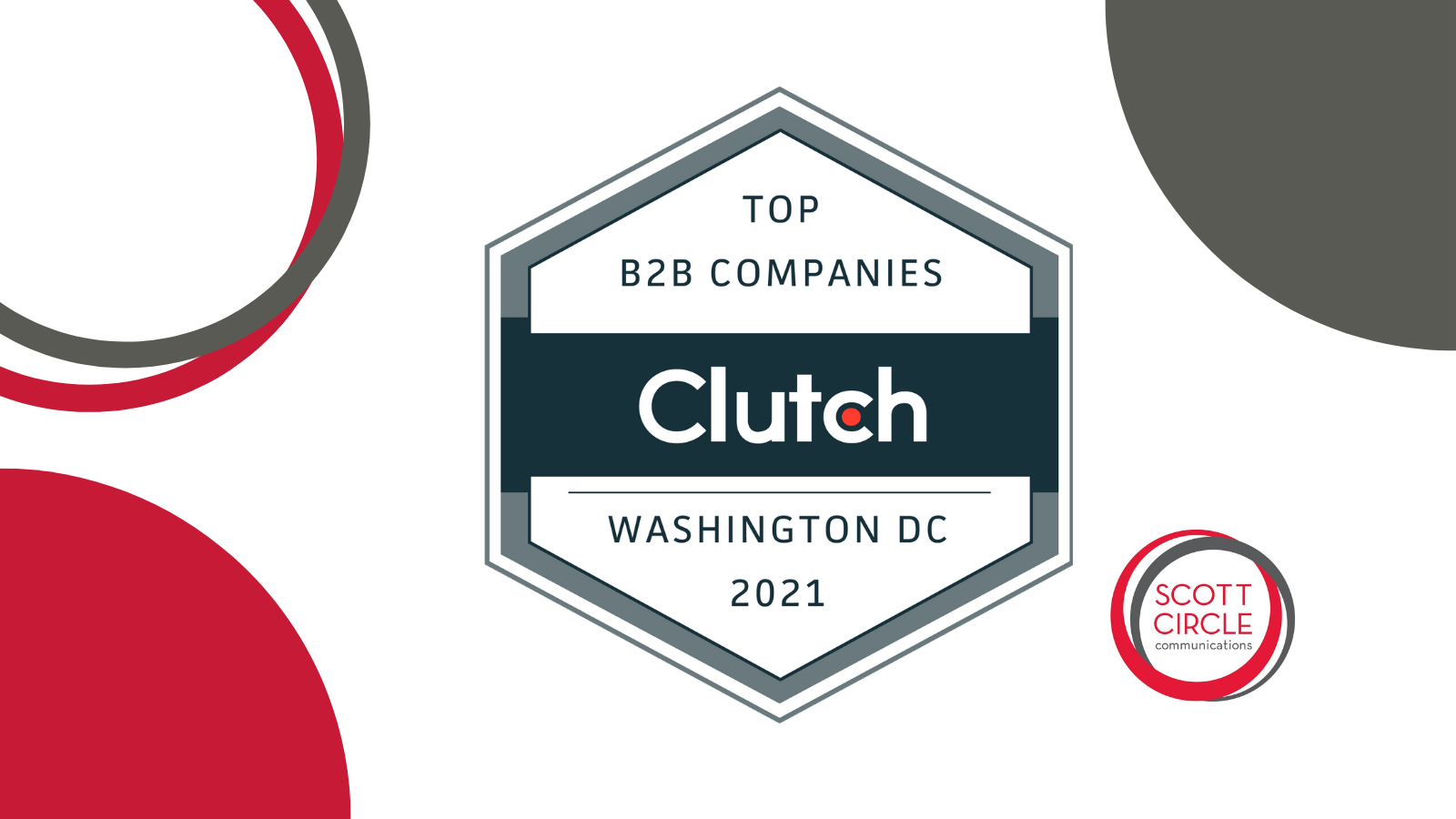 Clutch Recognizes Scott Circle Communications as a Leading B2B Company in Washington D.C.