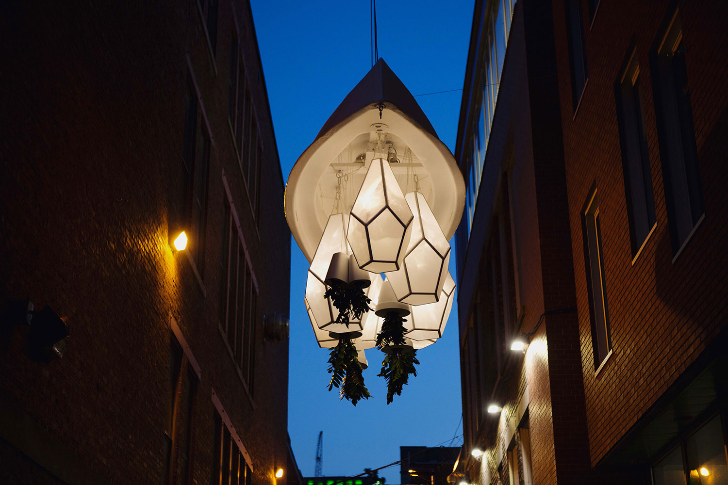 Frontiére , Quartier des spectacles, Montréal, 2017. Photo by Cindy Boyce