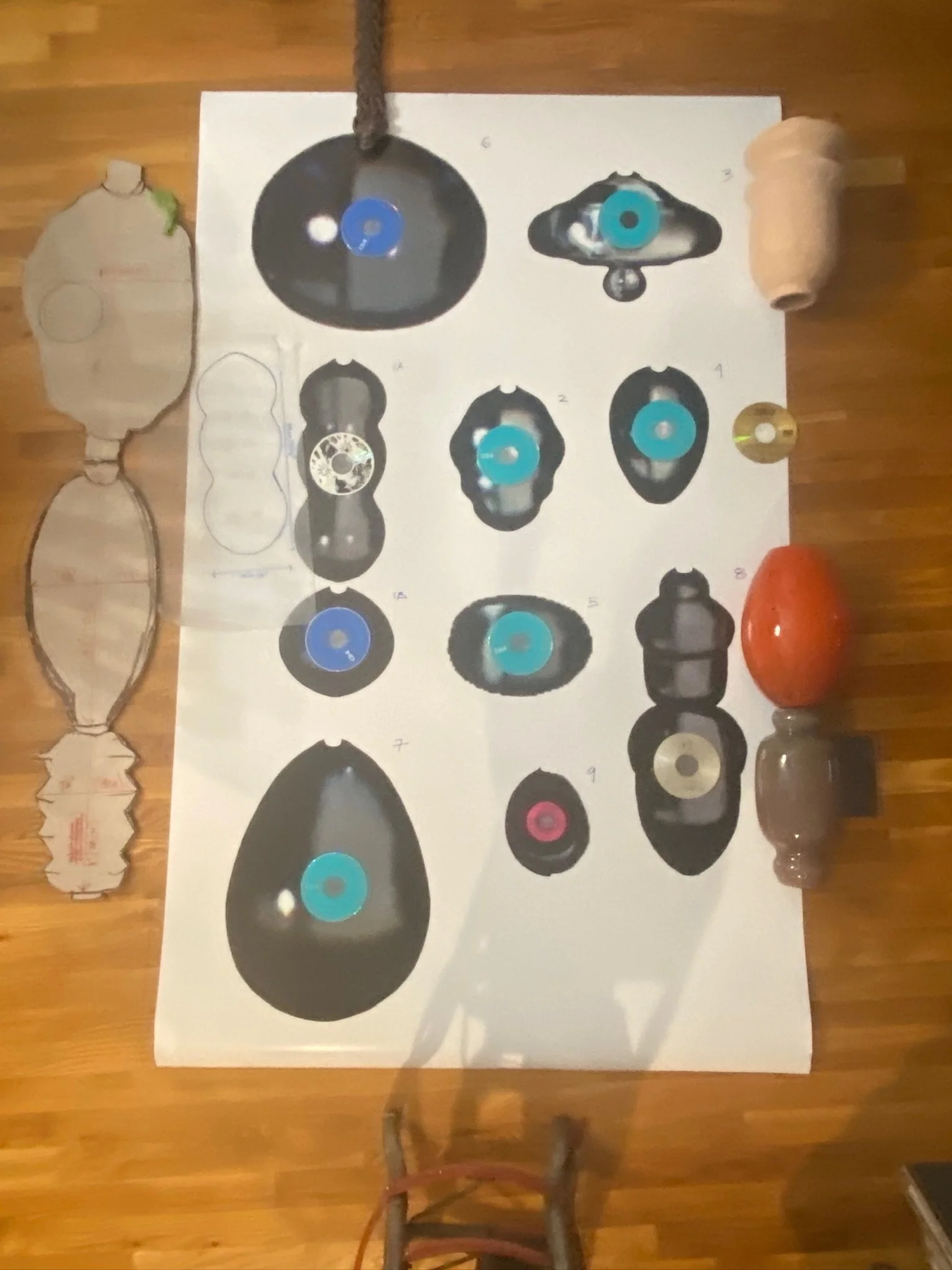  Vessels were modeled after a 3D rendering of a water droplet falling through air. 