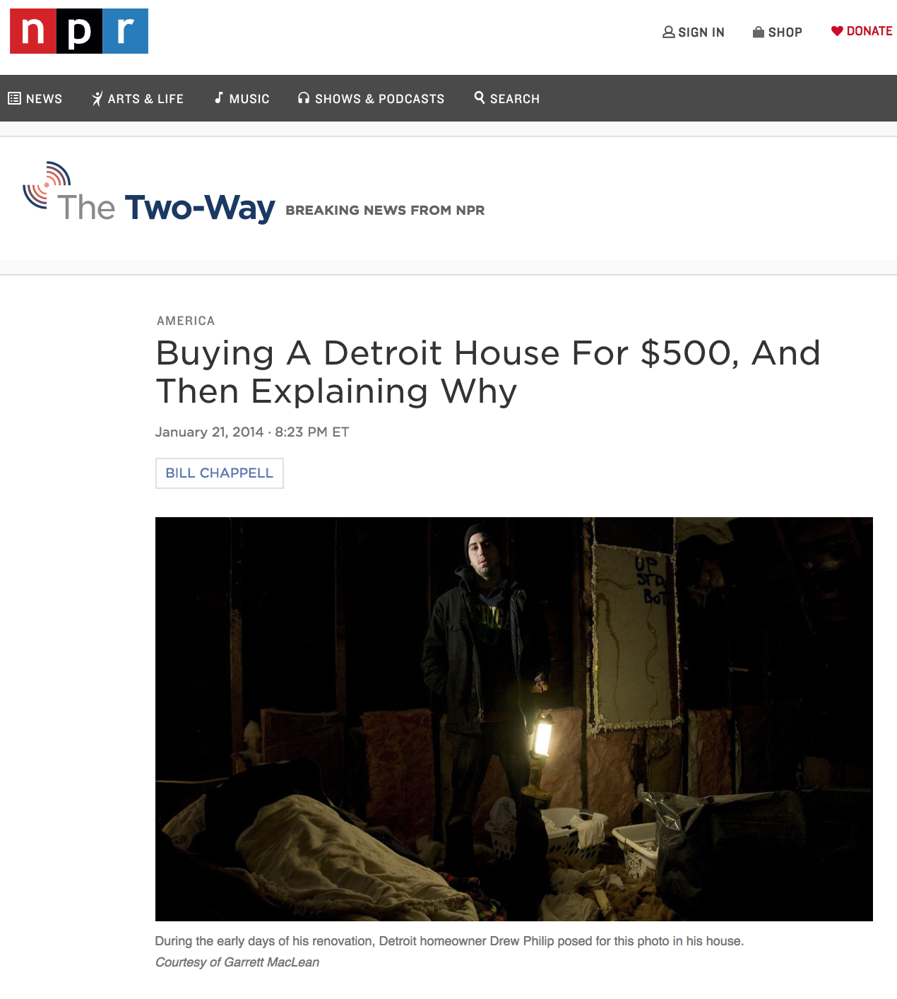  NPR, 2014 