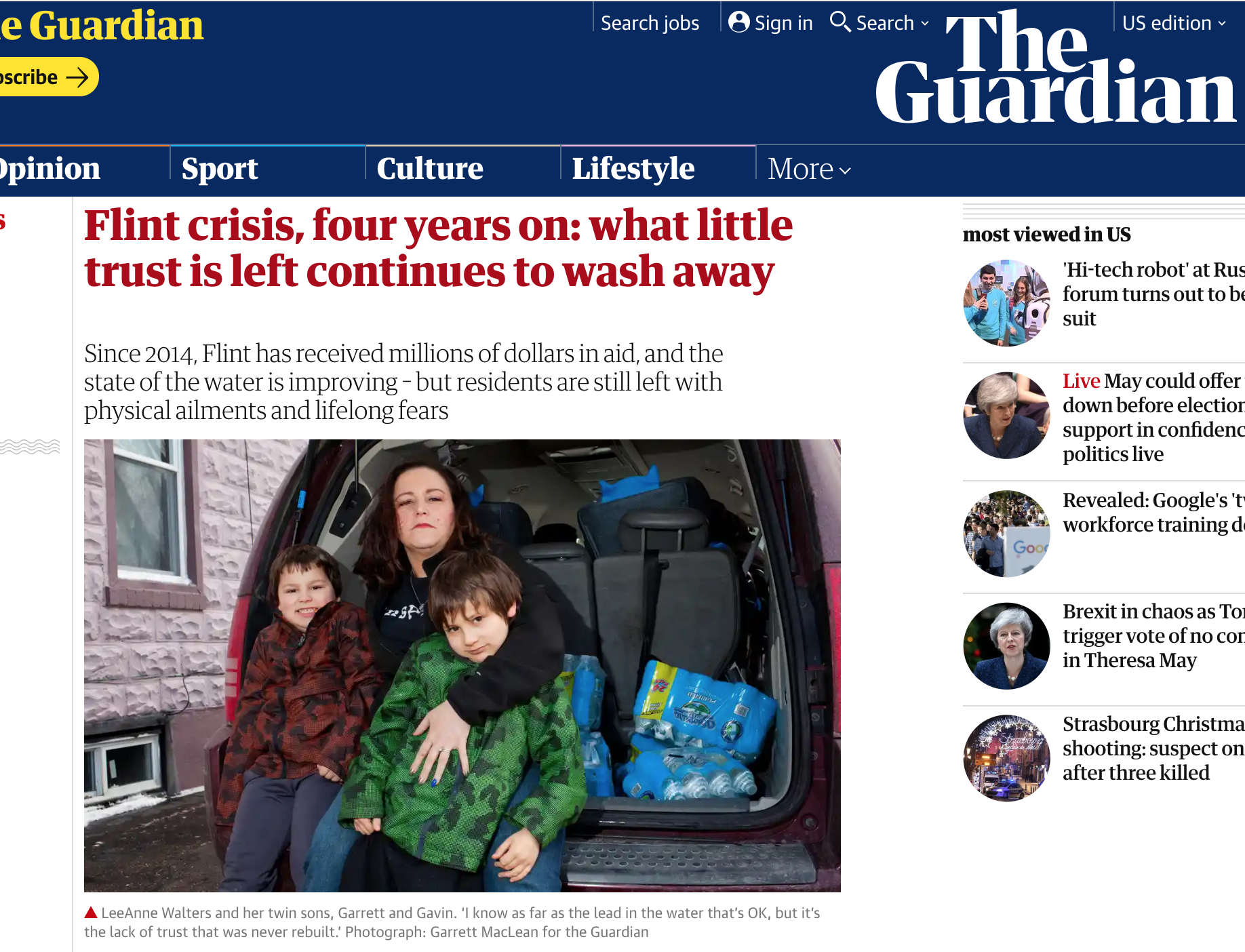  The Guardian, 2018 