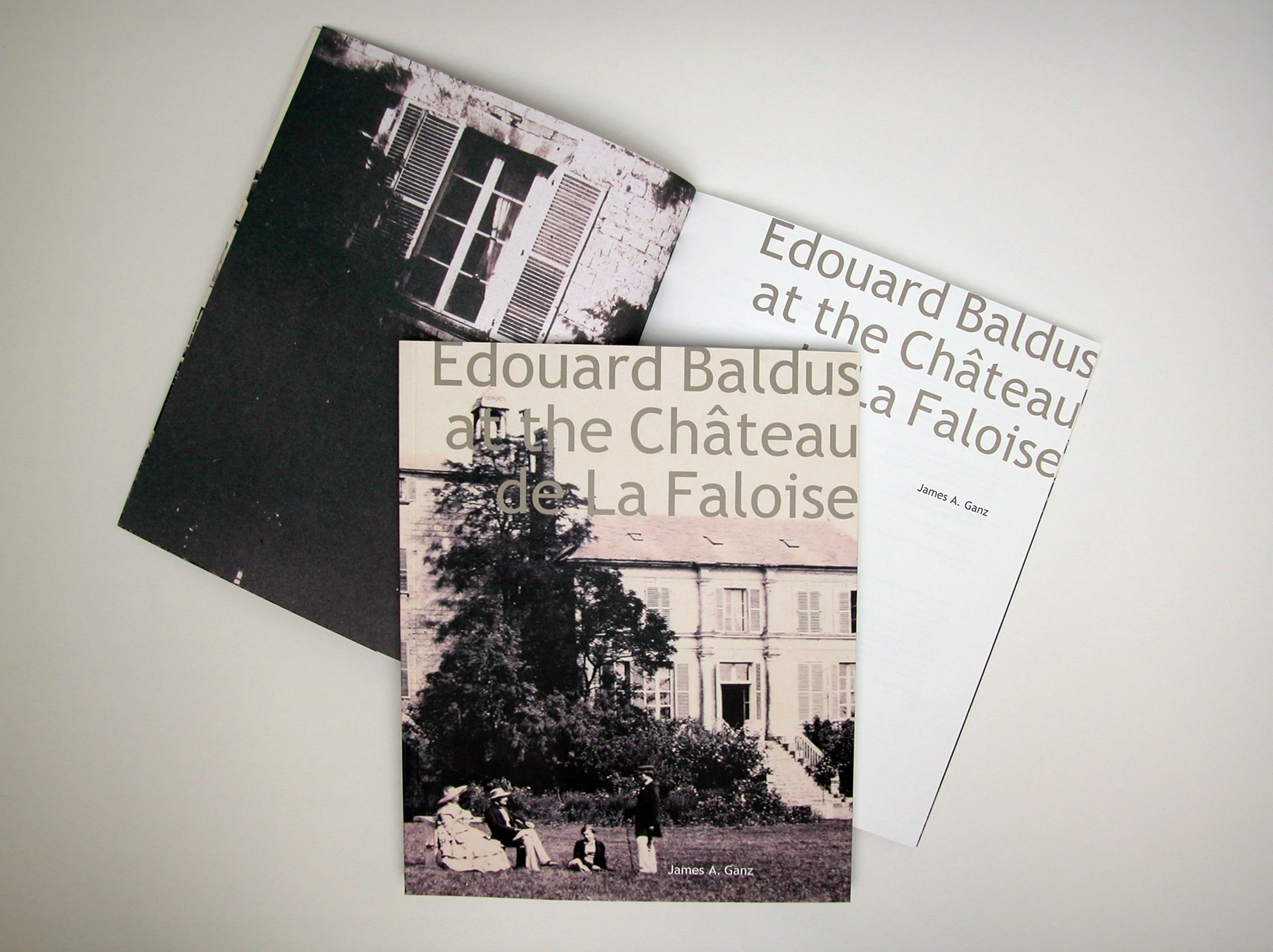 book design for Edouard Baldus at the chateau: the clark art institute