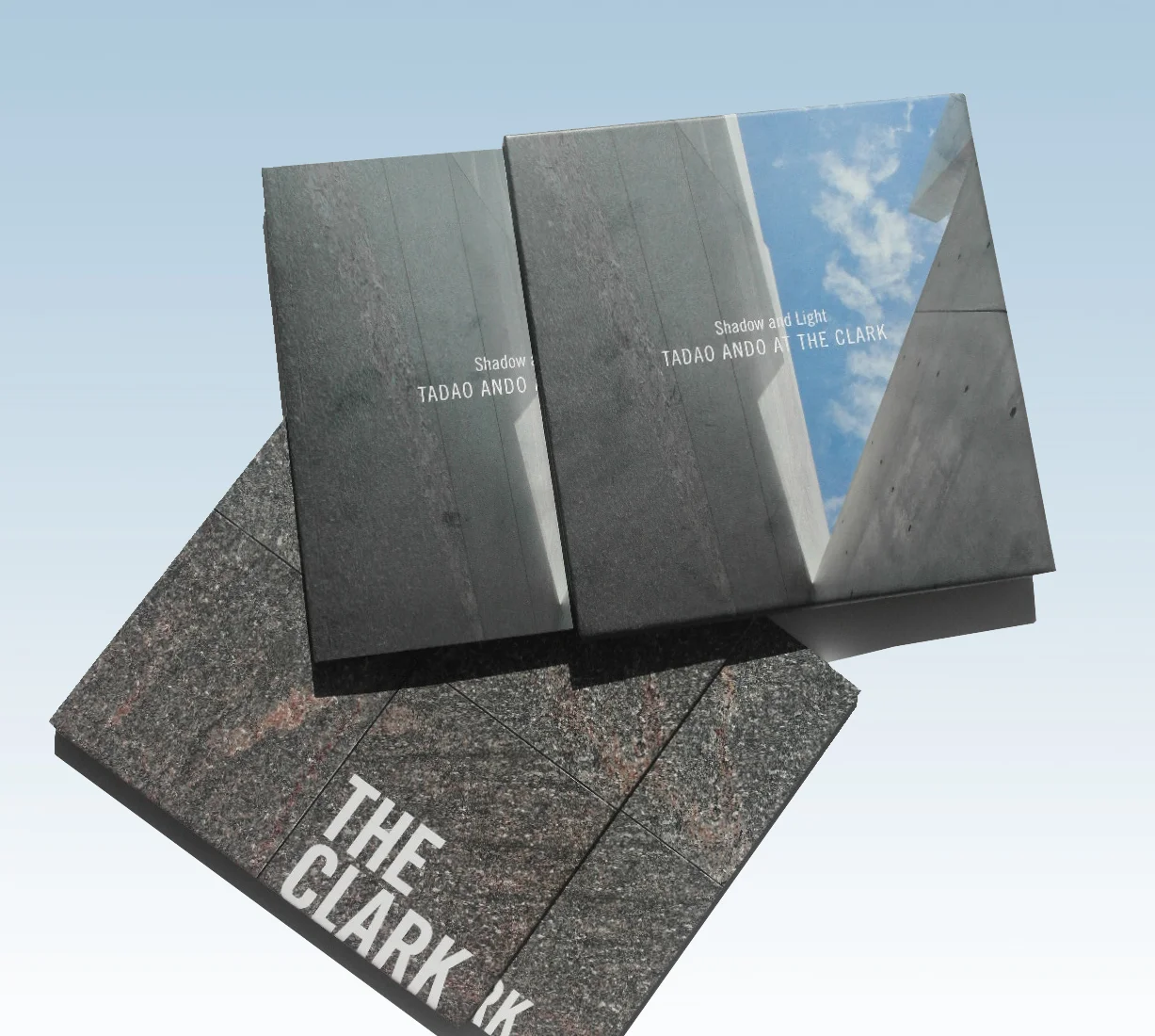book and slipcase design for Tado Ando at the clark