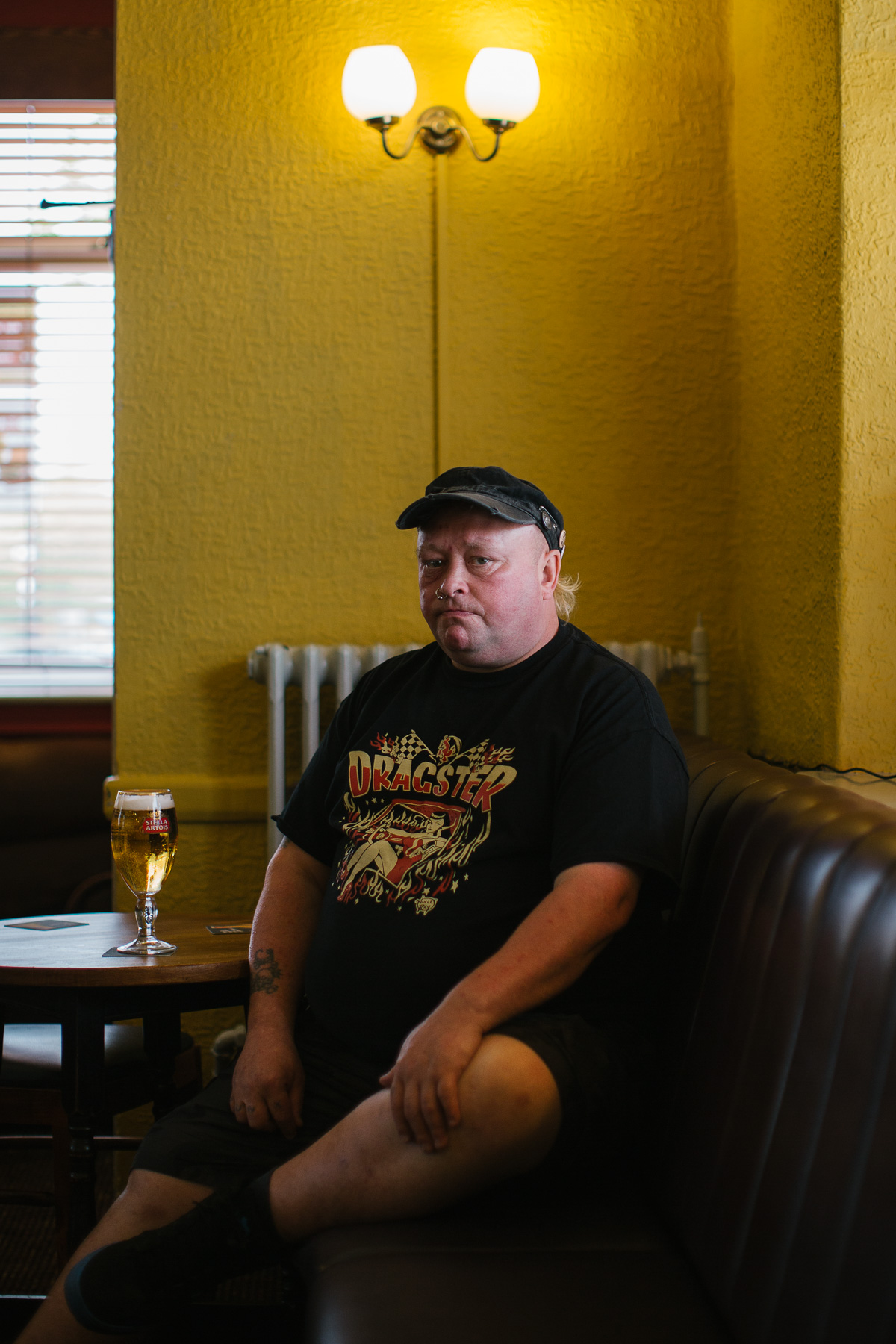 Wayne Cole, 51, Catering assistant - Blaenau Gwent “ I’m going to vote labour, I always have. This is a socialist area, but saying that people are demoralised by the promises by Labour in the past".