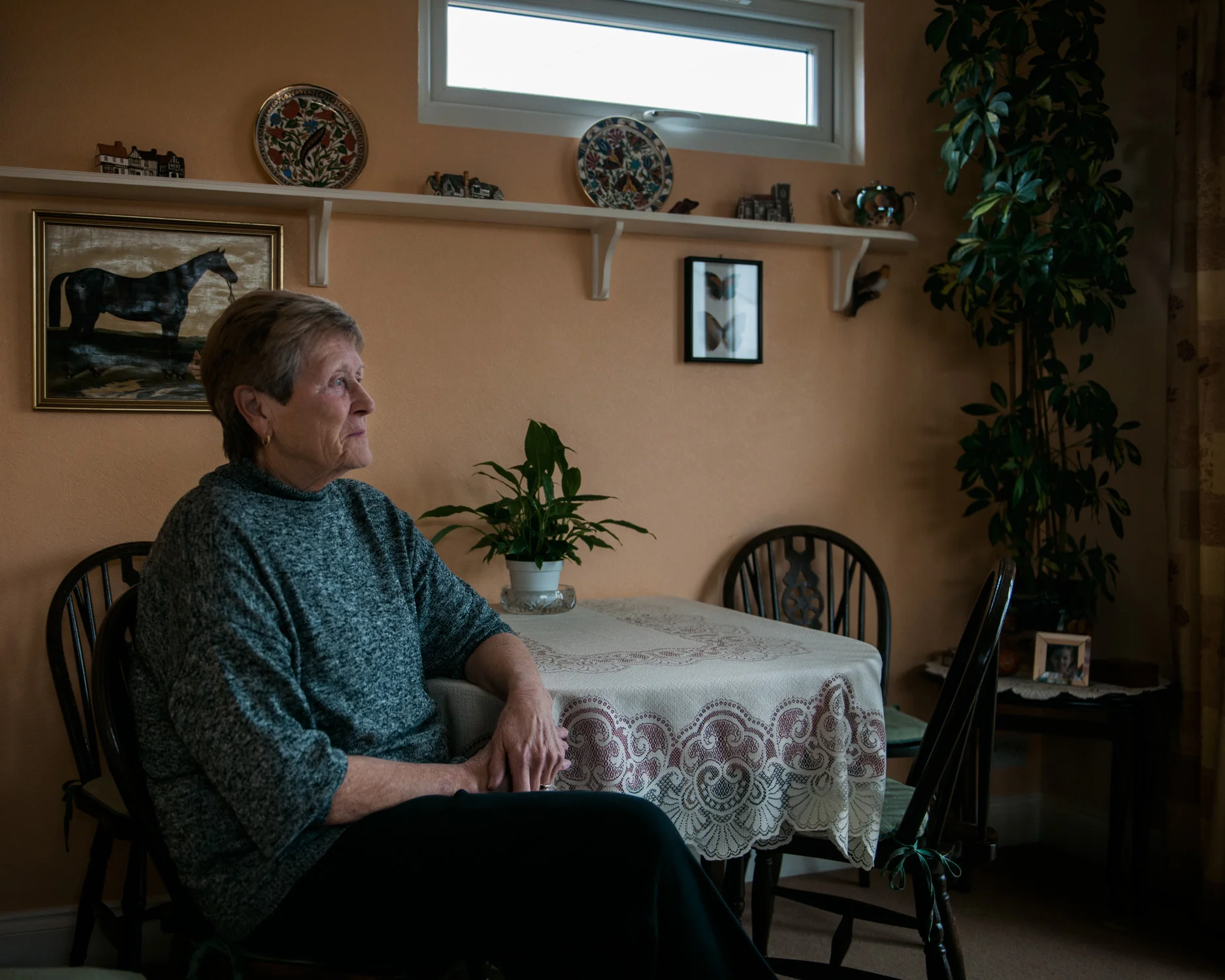 A resident of Jaywick in Essex. Still to this day the village was never rebuilt such is the probability of repeat flooding. Jaywick was assessed as the countries most deprived community in 2015.