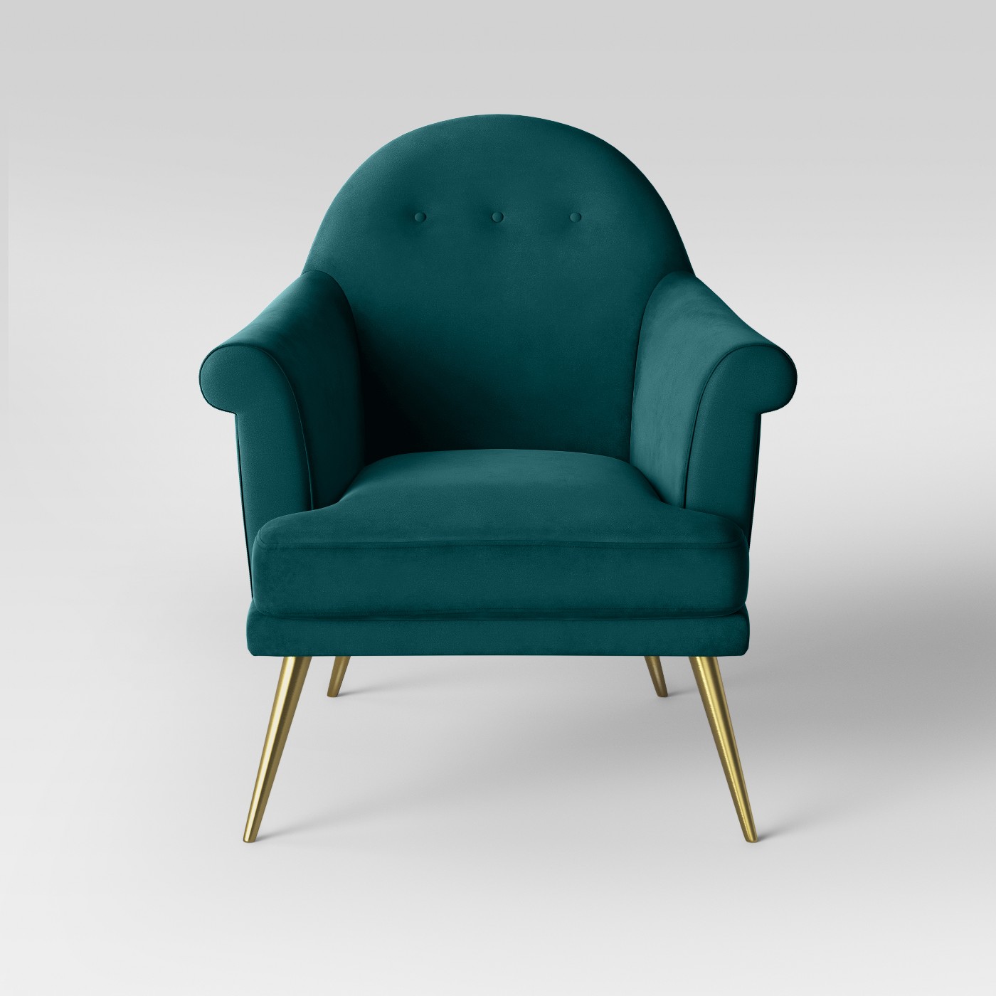 Opalhouse Myna Tufted Velvet Arm Chair