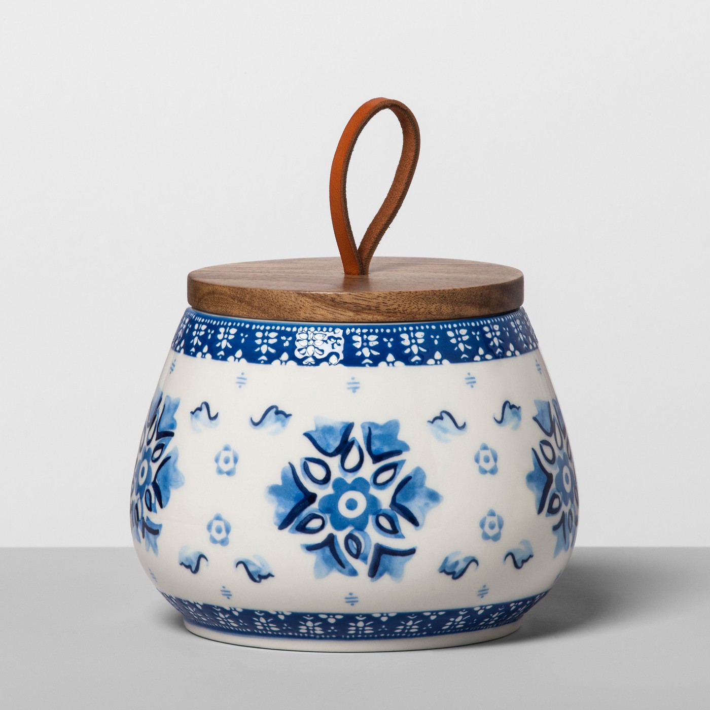 Opalhouse Floral Stoneware Canister