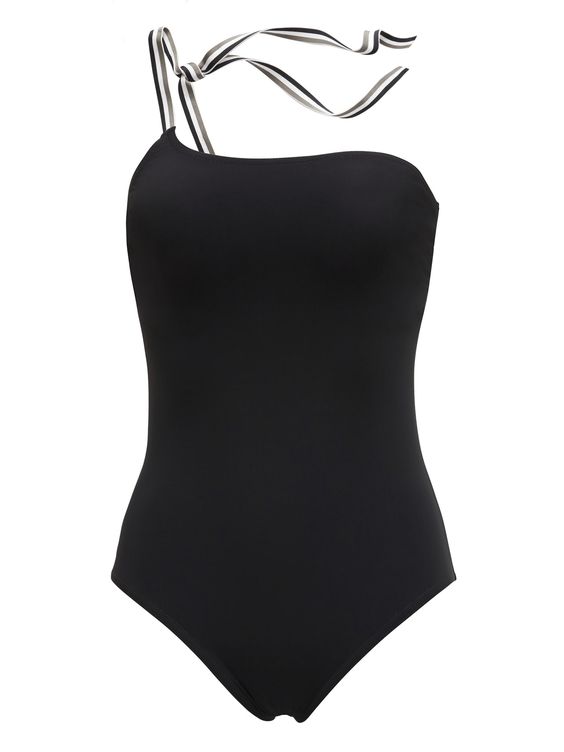 Ribbon One-Shoulder One Piece Swimsuit