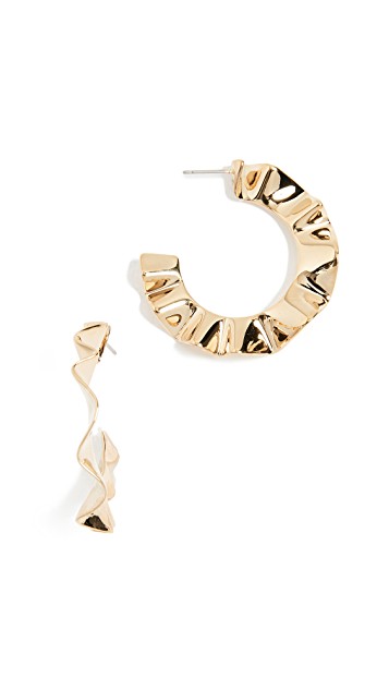 Frilled to Pieces Hoops