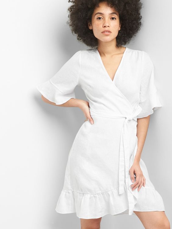 Gap White Ruffle Dress.jpg