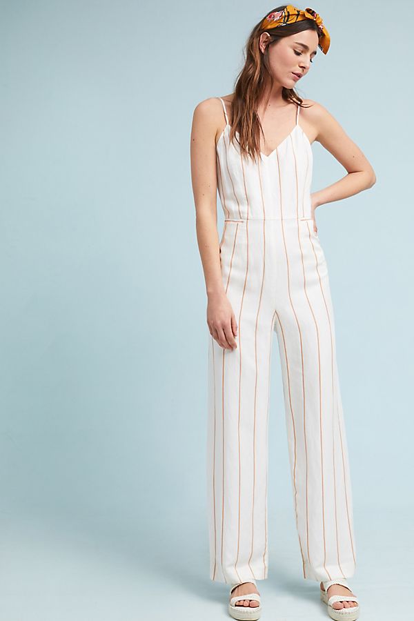 Striped Jumpsuit