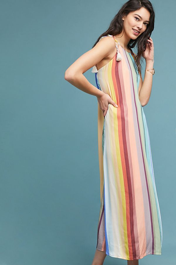 Rainbow Stripe Dress