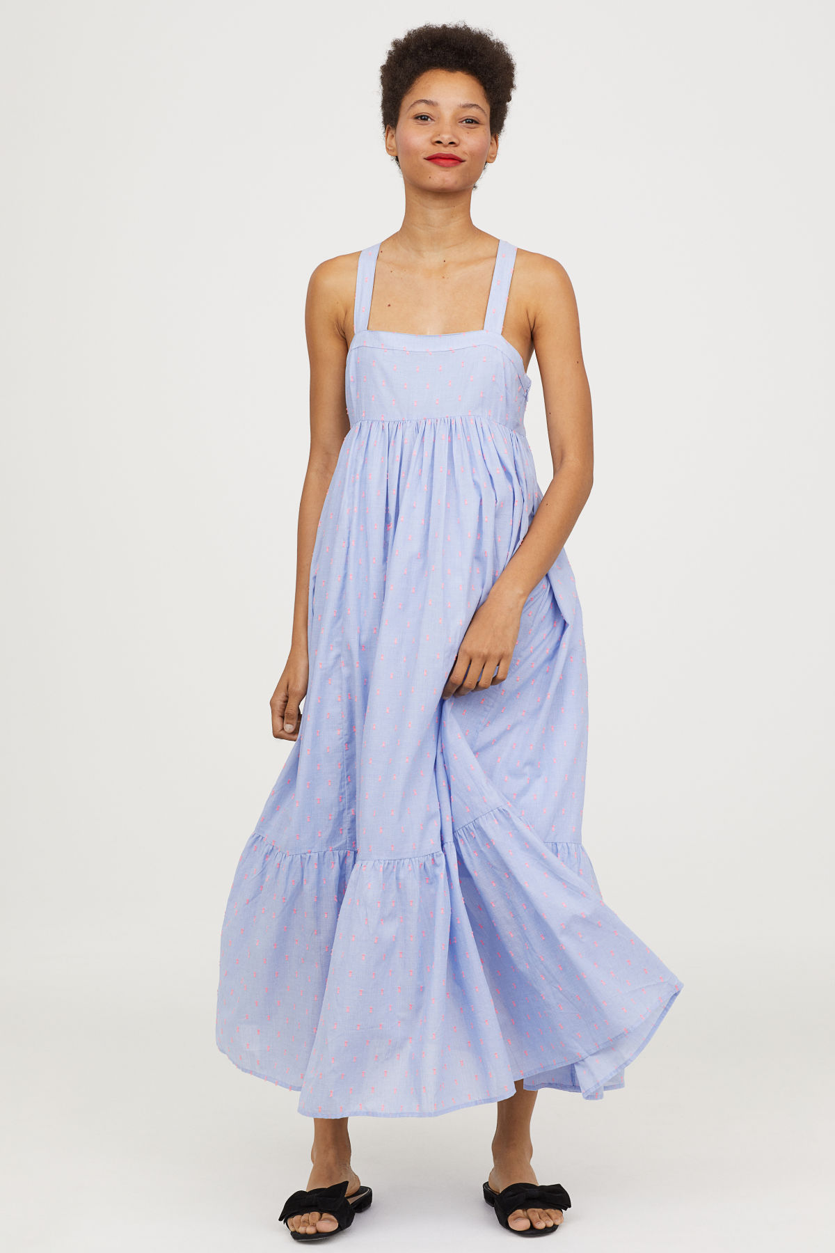 Sleeveless Tiered Maxi Dress