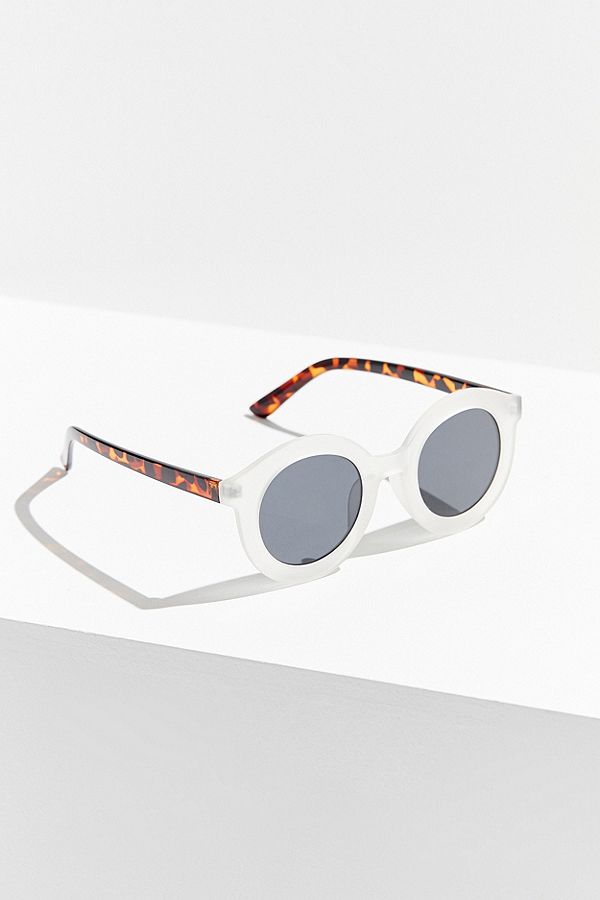 Fairfax Round Frosted Sunglasses