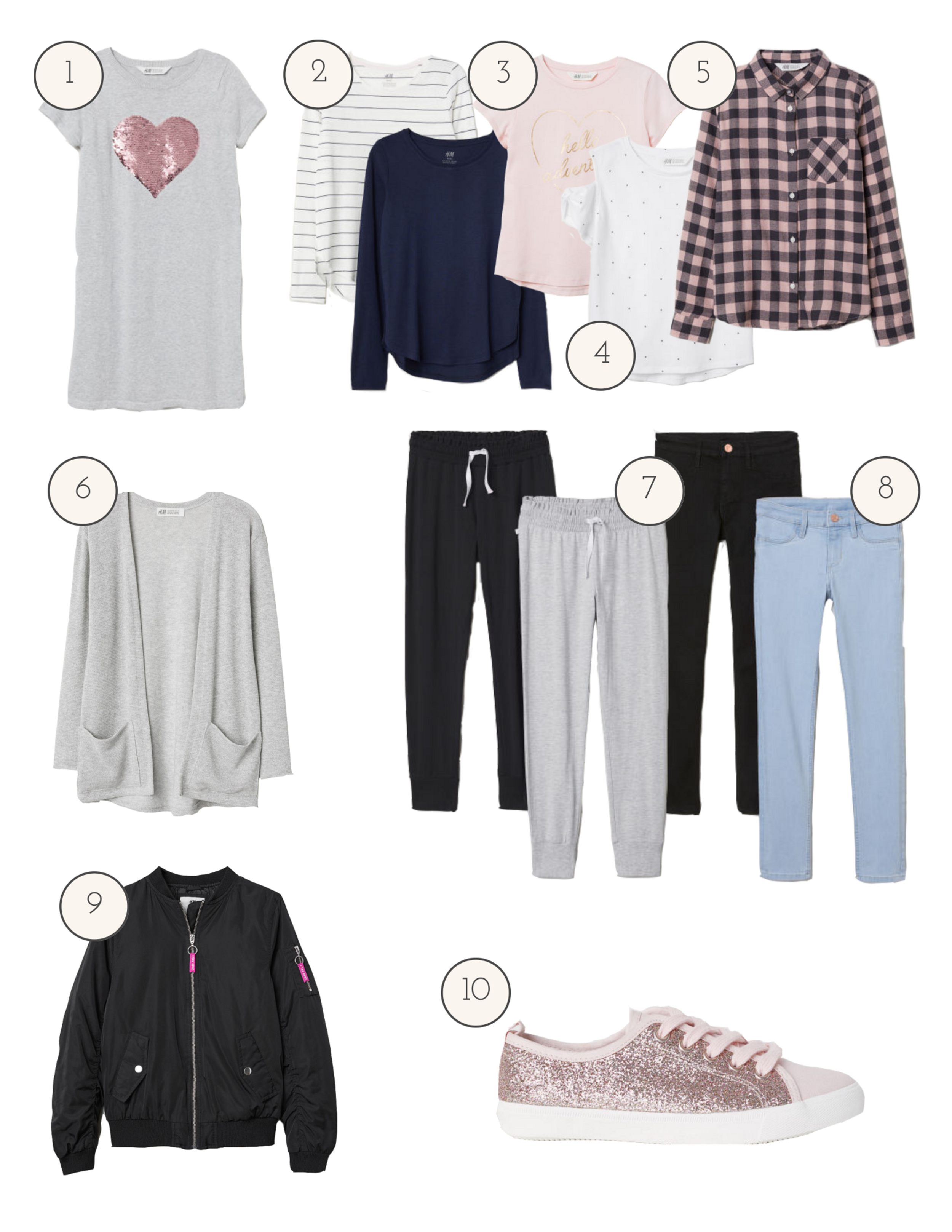 Back To School Capsule Wardrobe Under 175 From H M The Artful Ambler