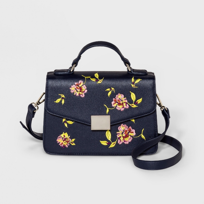 Target - Who What Wear Embroidery Crossbody Bag - $35