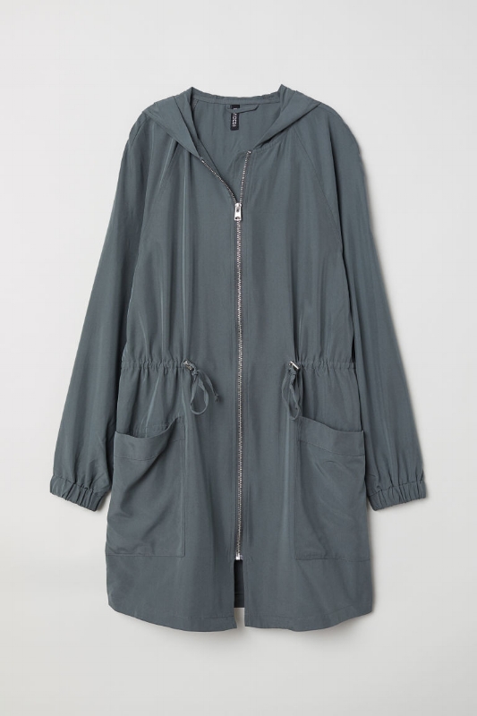 H&M: Modal-Blend Parka - $40