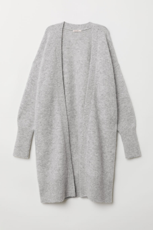 H&M: Long Wool-Blend Cardigan - $99 