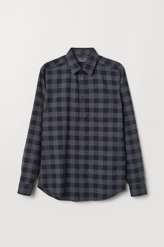 H&M: Regular-Fit Flannel - $40