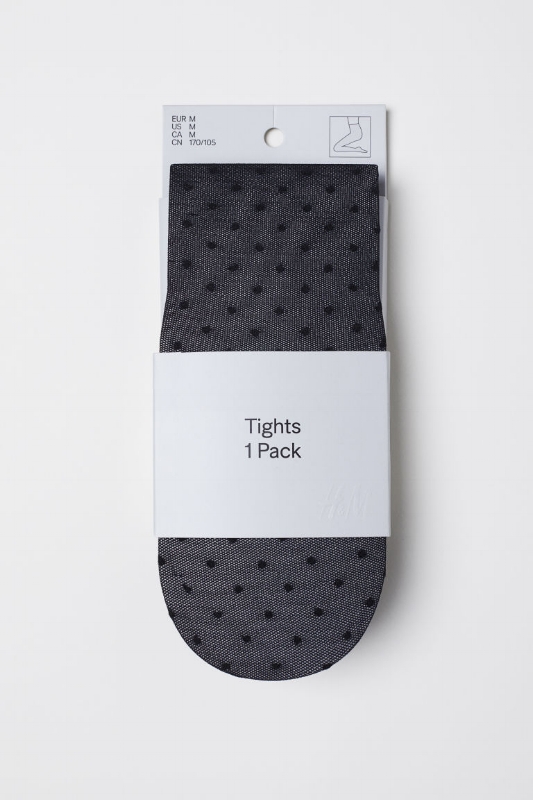 H&M: Dotted Tights - $13 