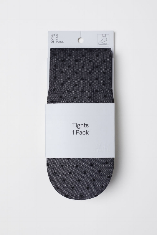 H&M: Dotted Tights - $13