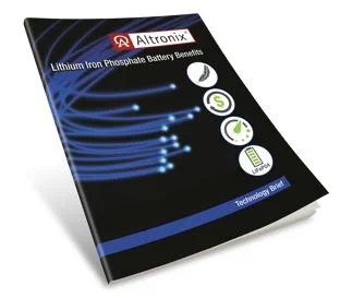 Altronix: Download our Free Tech Brief on Lithium Iron Phosphate Battery Backup