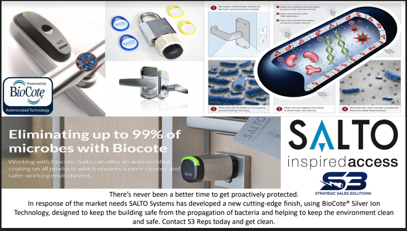 World's first fully antimicrobial classroom secured by SALTO