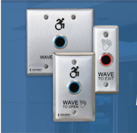 Camden Door Controls:  ValueWave Touchless Switches