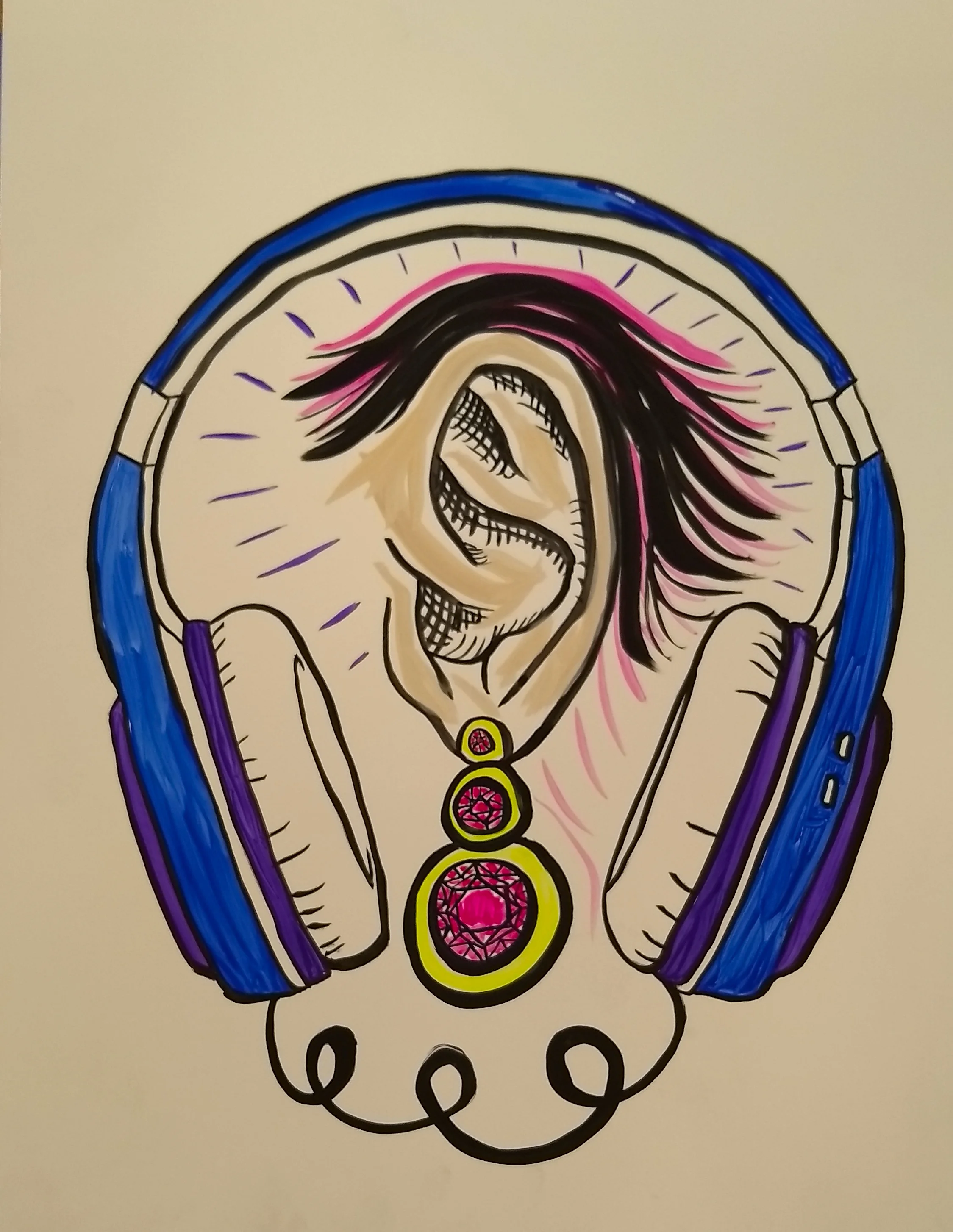 Ear and Headphones for Focusrite Novation