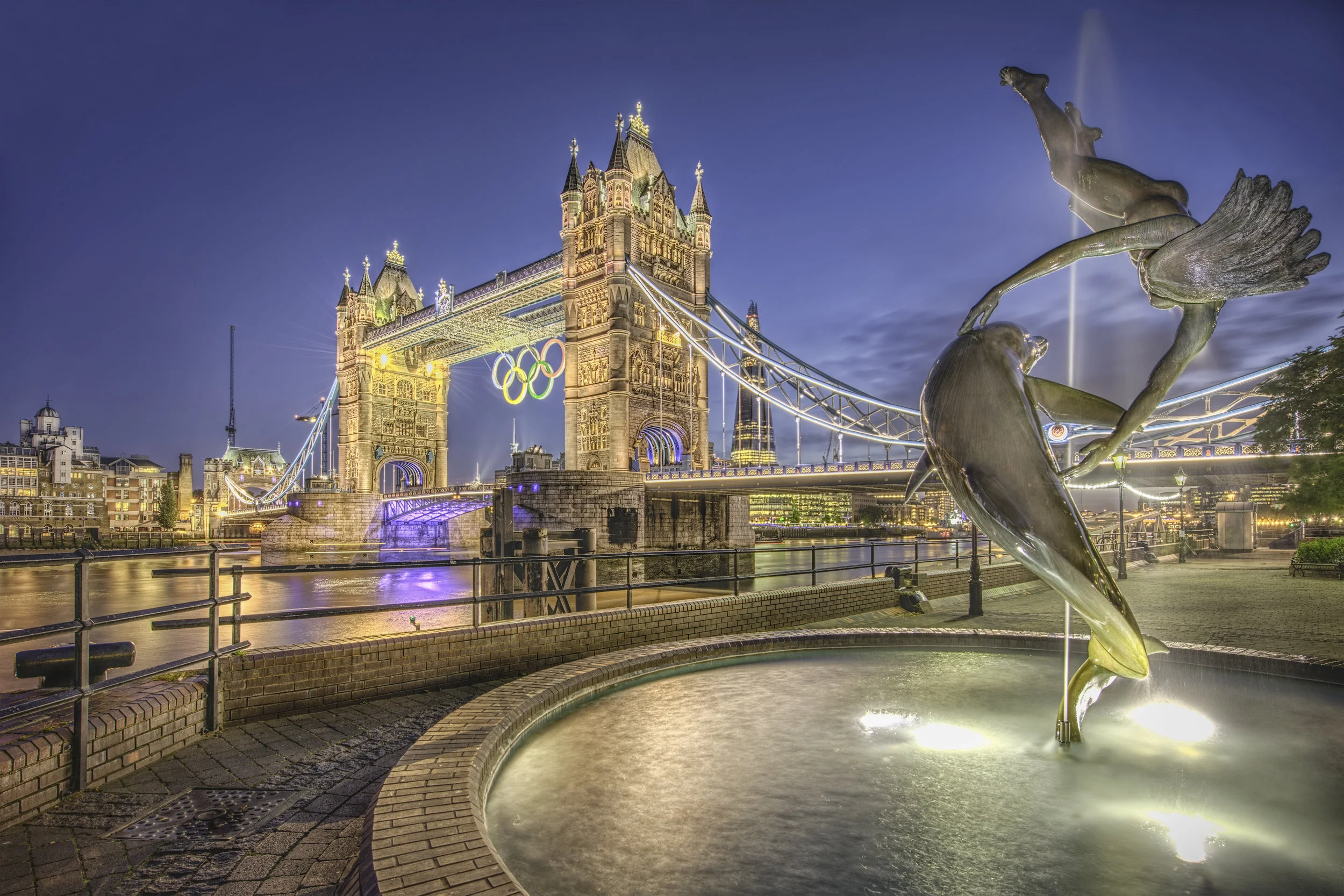 Tower bridge & Mermaid  60 40 inches ali.jpg