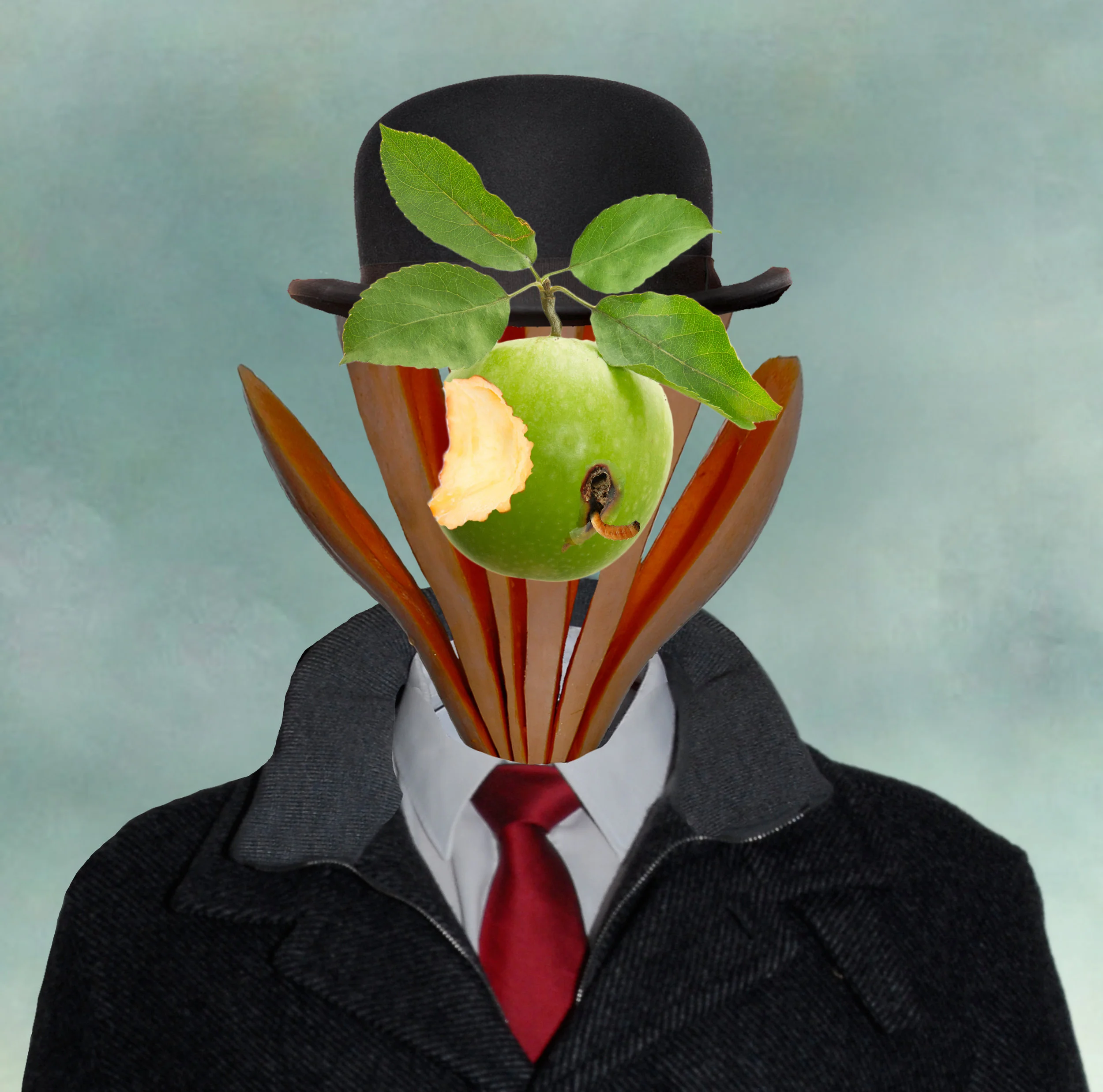 My interpretation of Magritte's the Son of Man - Self Portrait. Shot in 2011 when i was suffering with depression. This was an expression at the time of how i felt about my role as a manager. Finding my camera again was what dragged me out of that d…